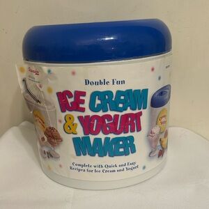 ICE CREAM AND YOGURT MAKER